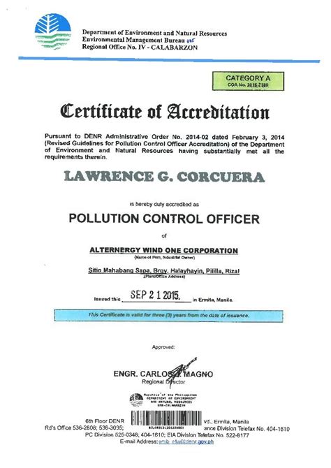 pco accreditation online.